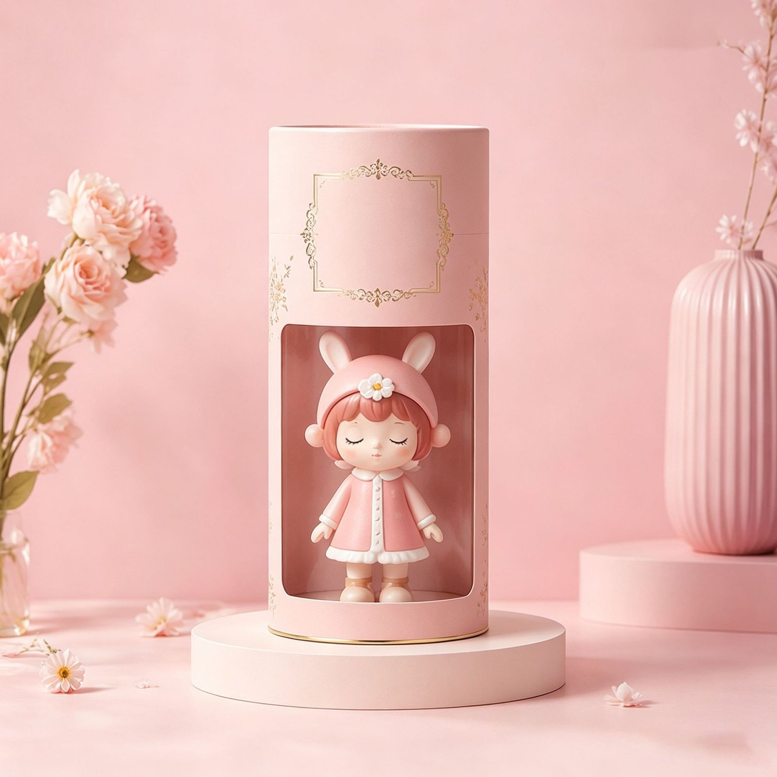 Luxury Gift Cylinder Packaging
