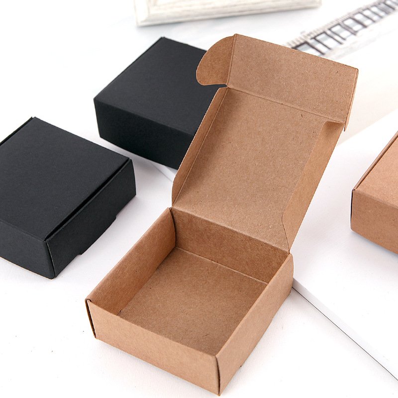Flat Packed Folding Kraft Cartons for E-Commerce Shipping