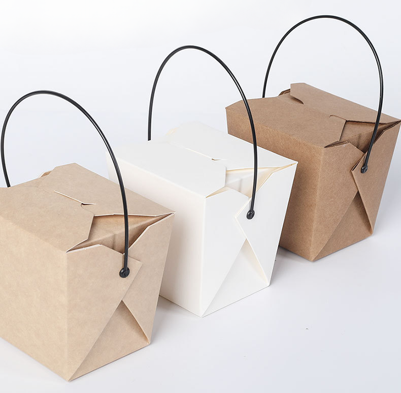 Greaseproof takeaway packaging and food containers by Boxivia