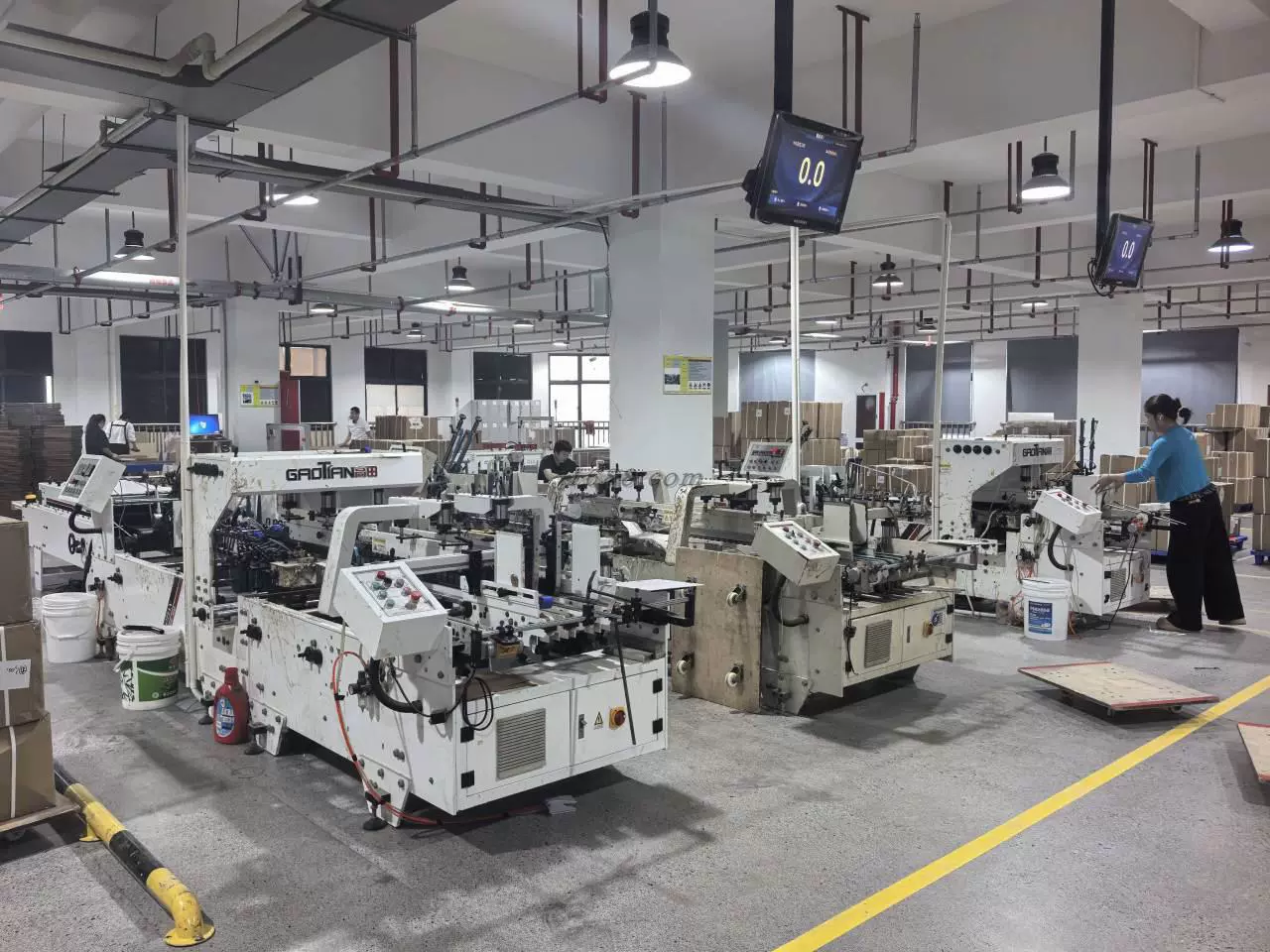 Boxivia automated packaging manufacturing facility