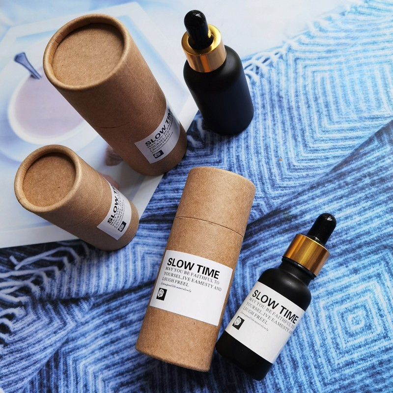 Custom kraft paper tubes for cosmetics and skincare