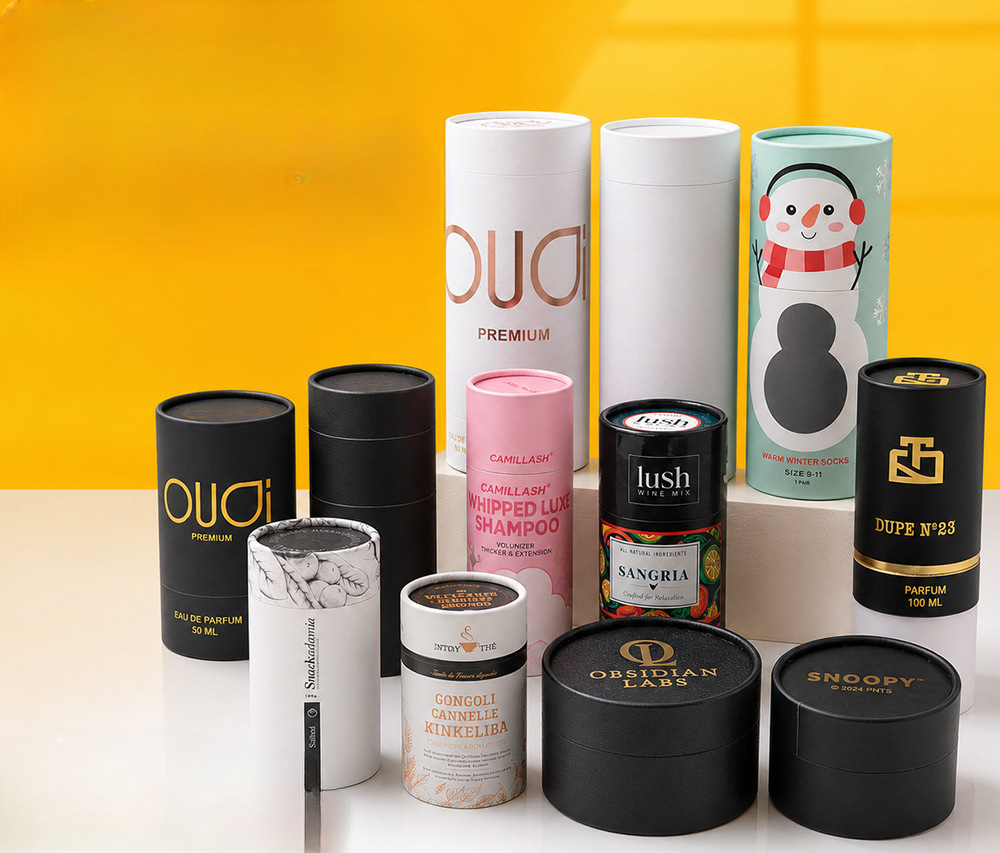 Heavy-duty industrial and mailing paper tubes by Boxivia packaging