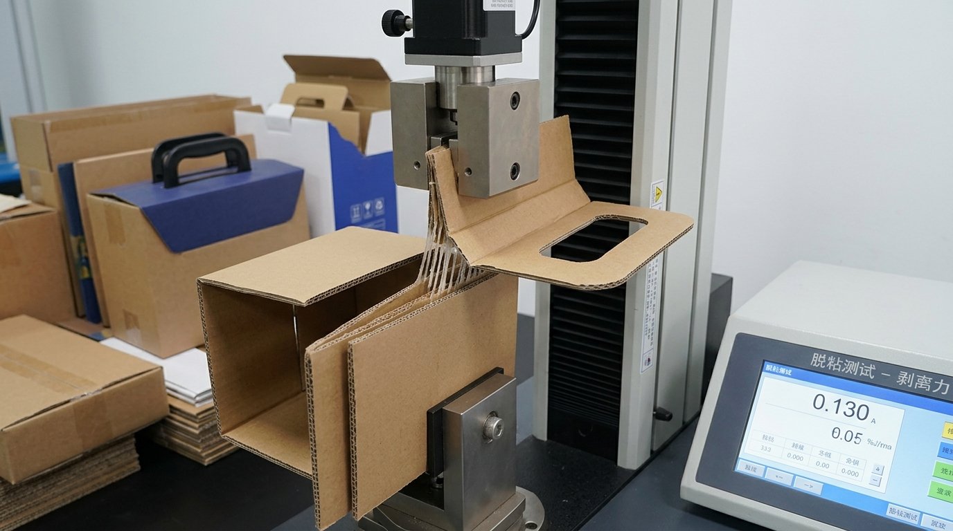 Adhesive Tensile and Peel Tester validating seam strength