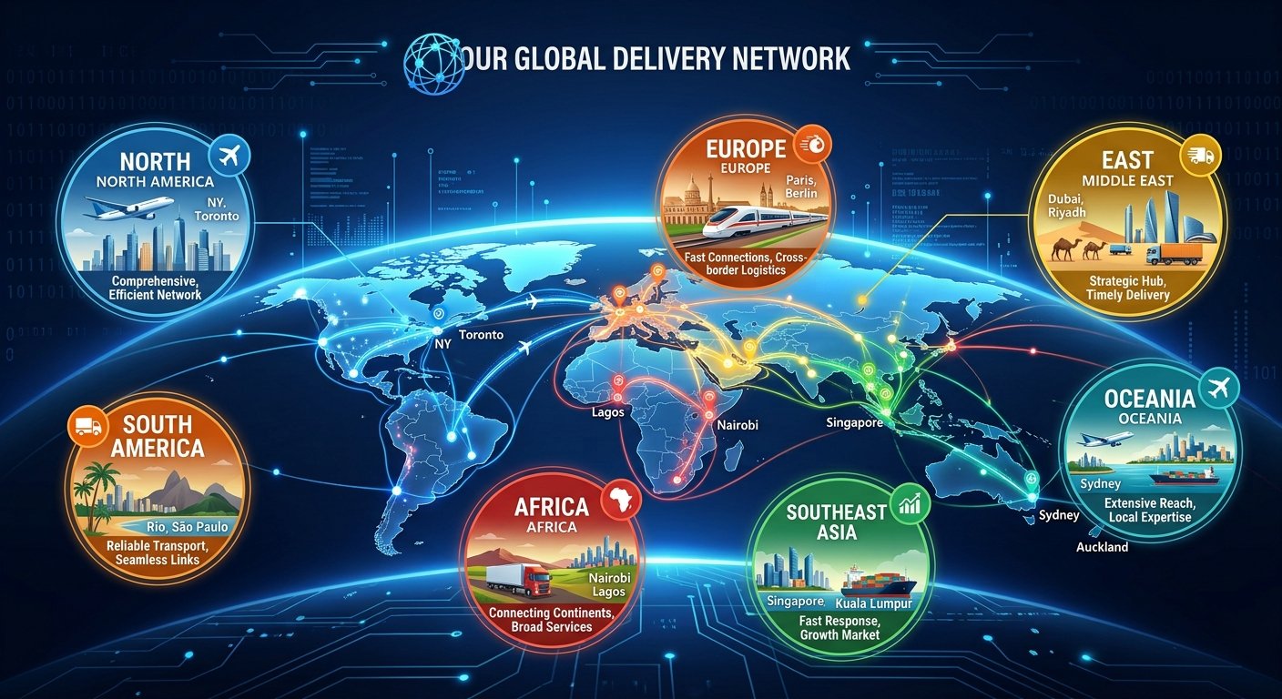 Boxivia Global Packaging Export Routes and Logistics Overview