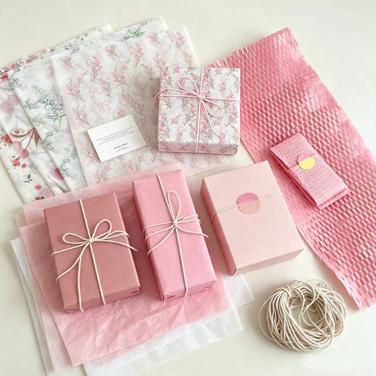 Custom printed gift wrapping paper for retail and seasonal packaging