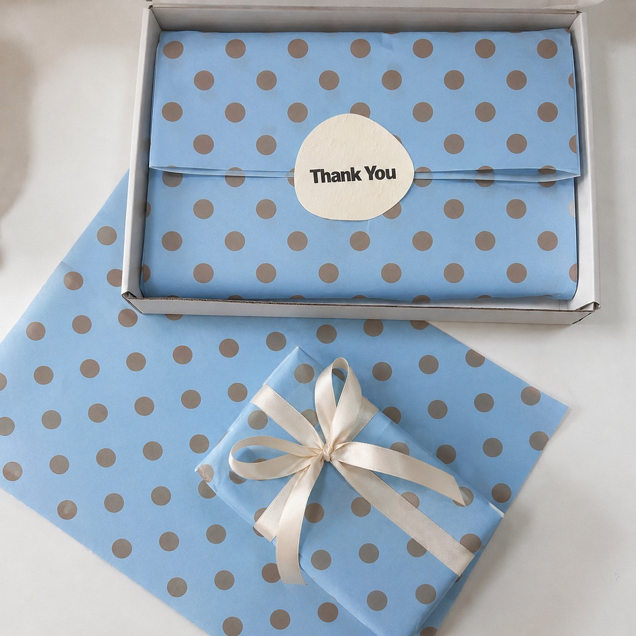 Fashion apparel tissue paper wrap packaging
