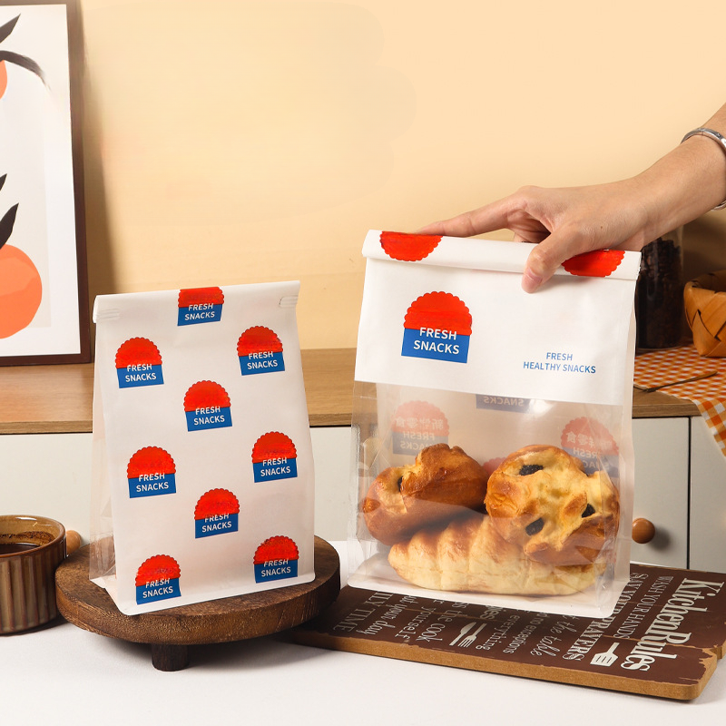 Greaseproof Food Packaging Paper Pouches by Boxivia Packaging