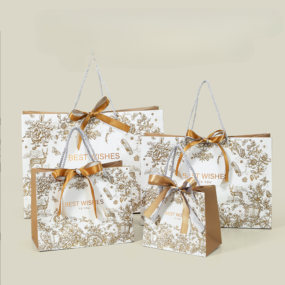 Custom Ribbon Gift Bags
